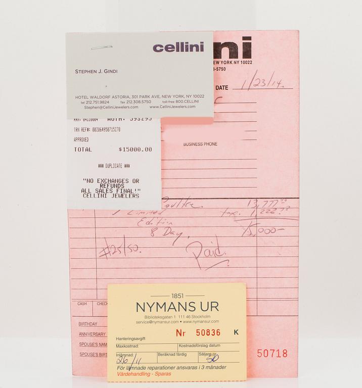 JAEGER-LeCOULTRE, Master Eight Days.