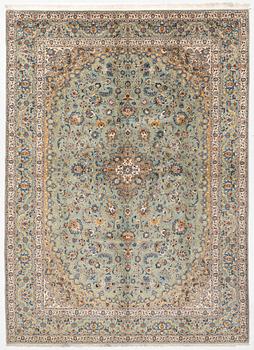 Carpet, Keshan, approx. 440 x 320 cm.