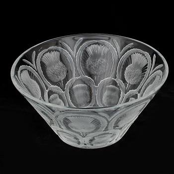 SKÅL, glas, Lalique, Frankrike, 1900-tal.