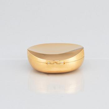 Jan Brunk, an 18K gold box, Stockholm 1989.