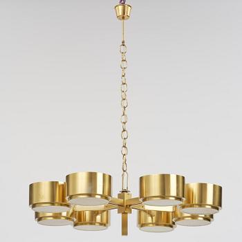 Hans-Agne Jakobsson, taklampa, modell "T 493/8", Hans-Agne Jakobsson AB, Markaryd, 1970-tal.