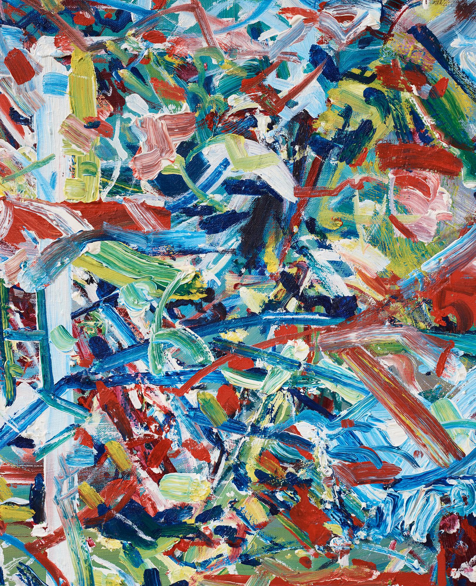 Karin Granqvist, oil on canvas, signed and dated 2005 - 2010 on verso.