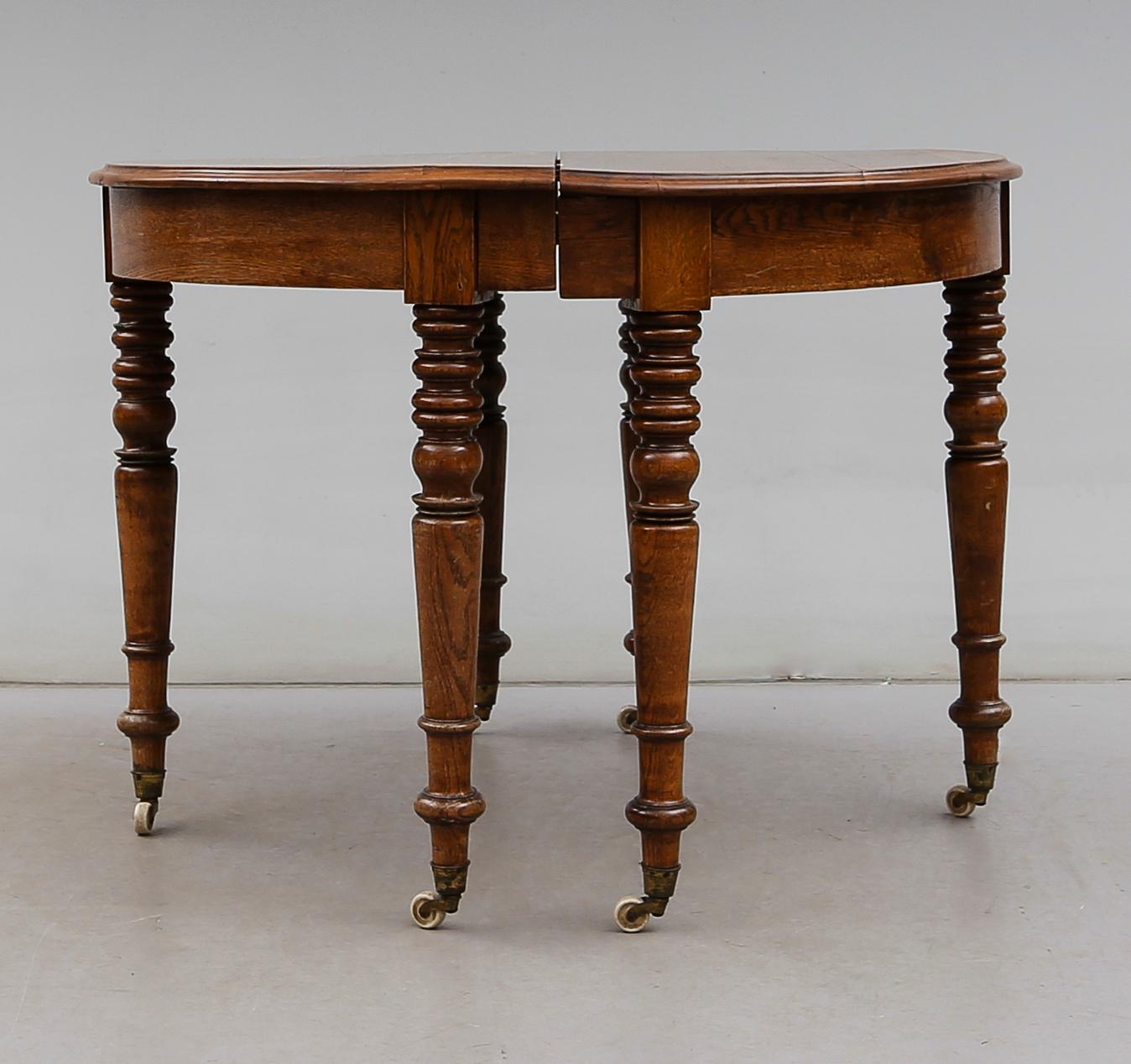 MATBORD, 1800-talets andra hälft.