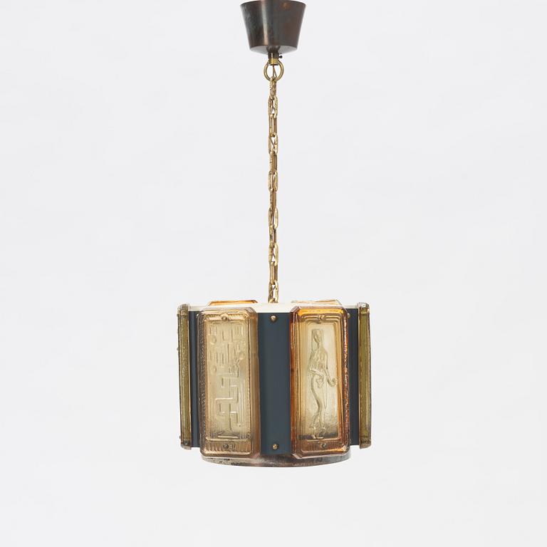 Einar Bäckström, ceiling lamp, mid-20th century.