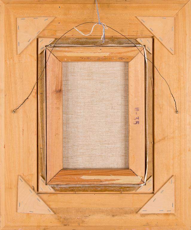 REIJO MELLER, oil on canvas, signed and dated -77.