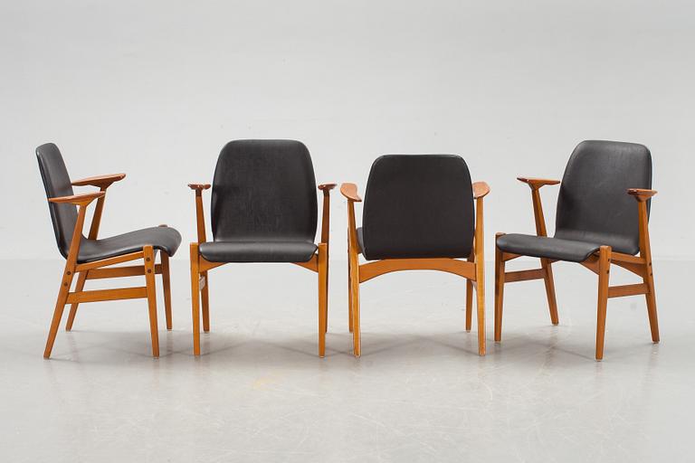 KARMSTOLAR, 4 st, märkta Svegards Markaryd.