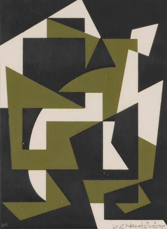 LARS-GUNNAR NORDSTRÖM, lithograph, signed EA.