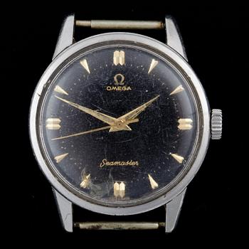 ARMBANDSUR, stål, Omega, Seamaster, 1950/60-tal.
