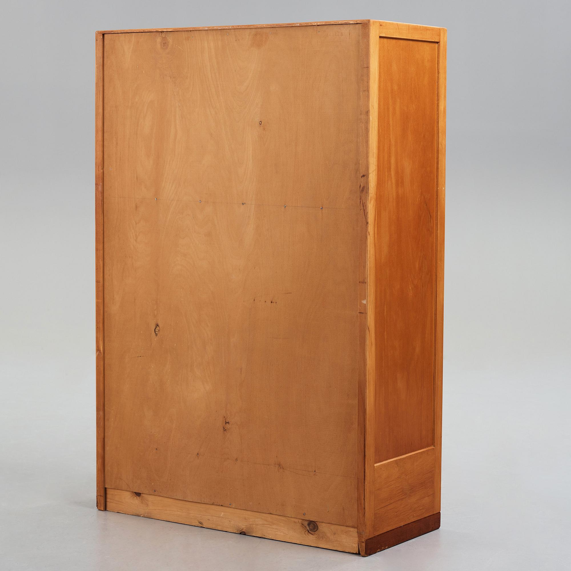 HANS J WEGNER, jalusiskåp, Plan Møbler, för Århus Rådhus, Danmark 1941.