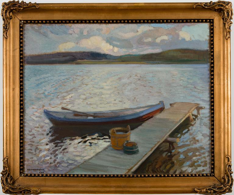 VÄINÖ HÄMÄLÄINEN, VID BRYGGAN.