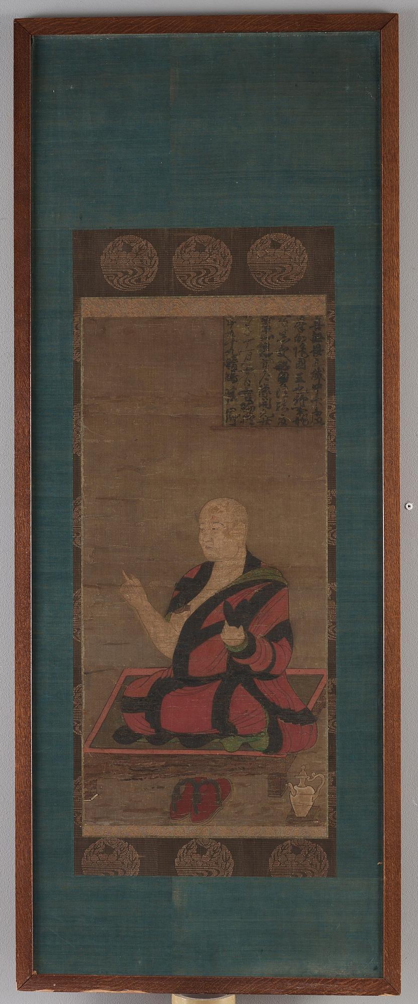 A Chinese or Japanese Tang-style copy of an older Chinese painting, presumably 11-13th Century.