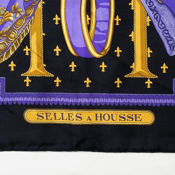 Hermès, scarf, "Selles a Housse".