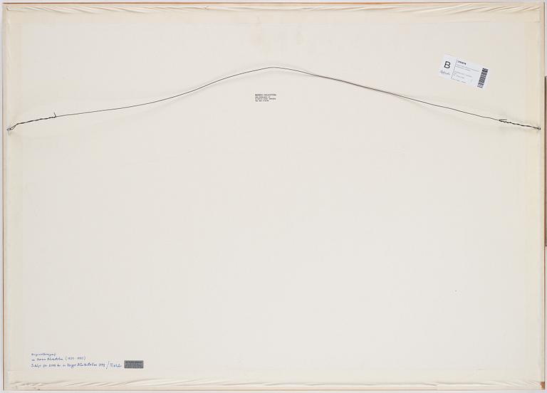 Barbro Bäckström, lithograph, signed and dated -78.