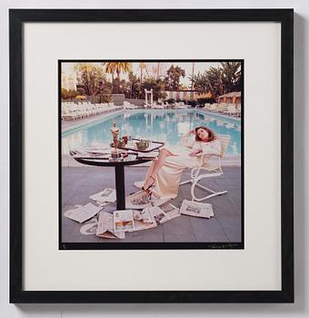 Terry O'Neill, "Faye Dunaway, Hollywood, 1977".