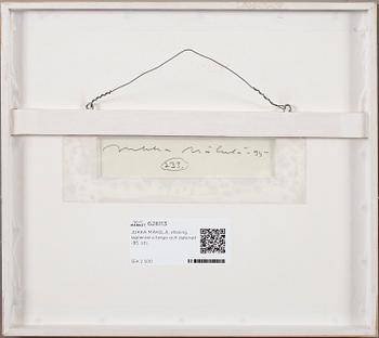 JUKKA MÄKELÄ, etsning, signerad a tergo och daterad -95.