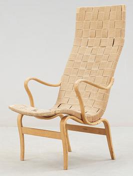 FÅTÖLJ, "Eva", Bruno Mathsson, för Karl Mathsson, Värnamo, 1963.