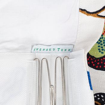 Josef Frank, a 'Gröna Fåglar' curtain, Svenskt Tenn.