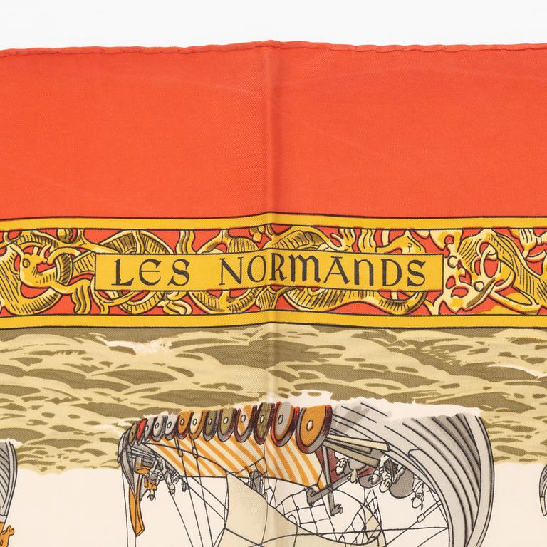 Hermès, scarf, "Les Normands".
