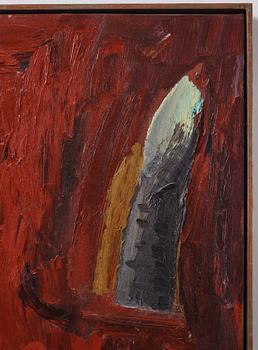 John Walker, oil on canvas, signed and dated 1989 on verso.