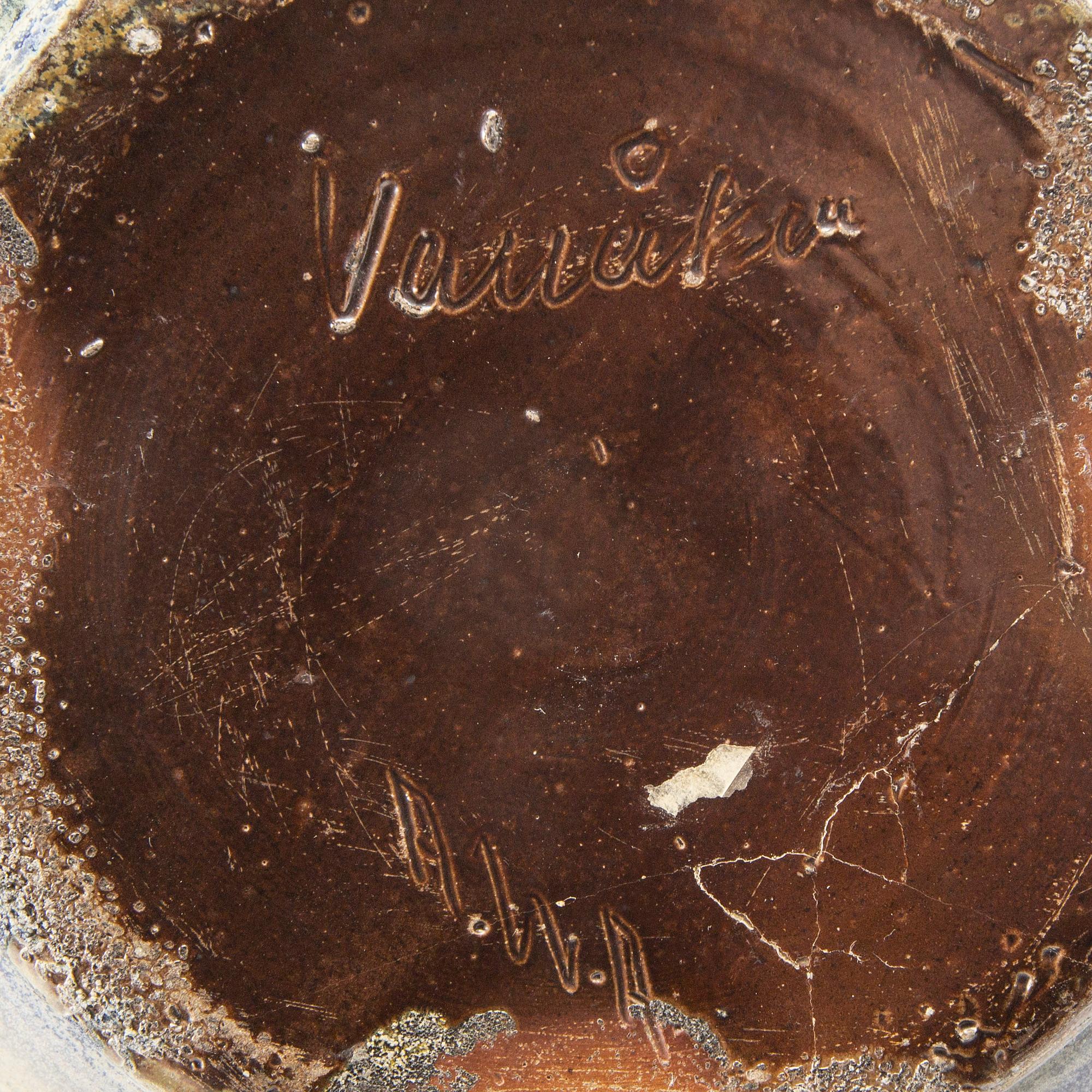 A ceramic floor vase by Arthur Andersson for Vallåkra, Sweden.