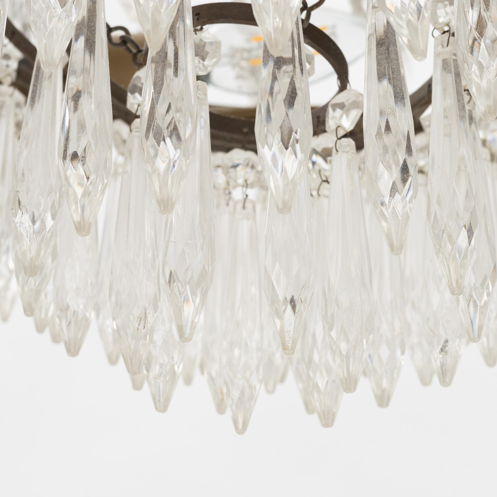 Ljuskrona, gustaviansk stil, 1900-tal.