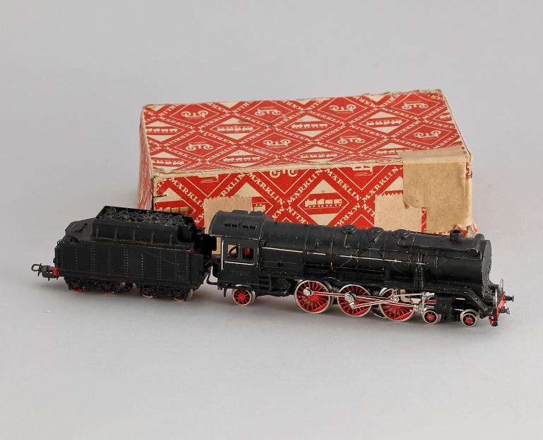 MODELLOK samt KOLVAGN, Märklin, HR 800 samt HR 809. 1930-tal.