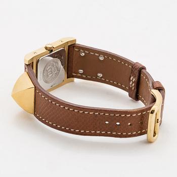 Hermès, Medor, wristwatch, 23 x 32 mm.