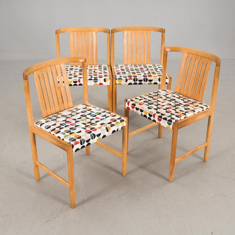STOLAR, 4 st, märkta; Bertil Fridhagen, Bodafors, 1963.