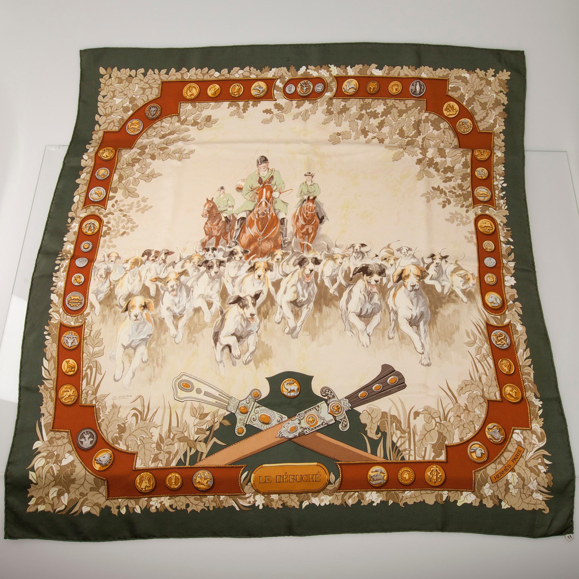 SCARF, "Le Débuché", Hermès.