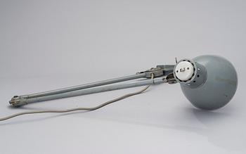 ADJUSTABLE LAMP, Tateka, Tampereen Teräskaluste, 1960.