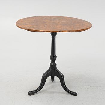 Fällbord, Mälardalen, omkring år 1800.