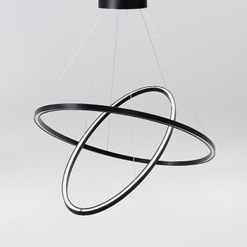 Federico Palazzari, a ceiling lamp, 'Ellisse Double', Nemo Lighting.