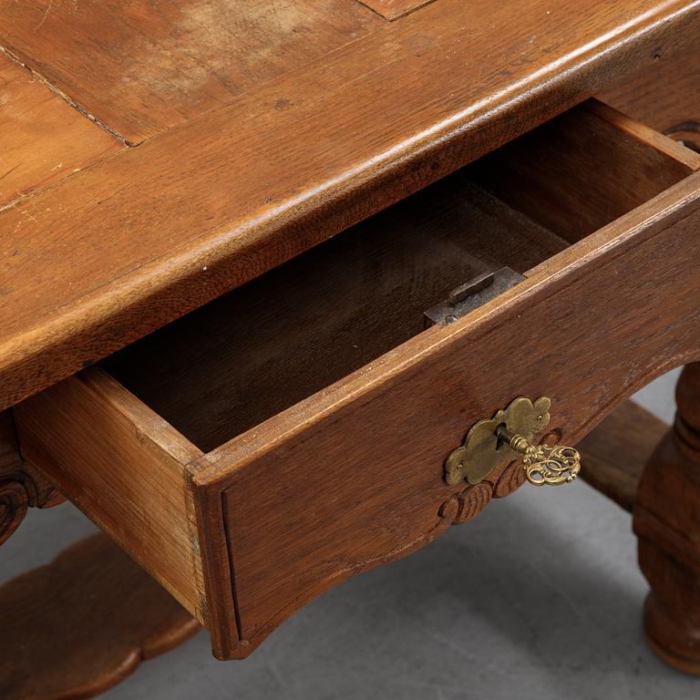 A 19th century baroque style table.