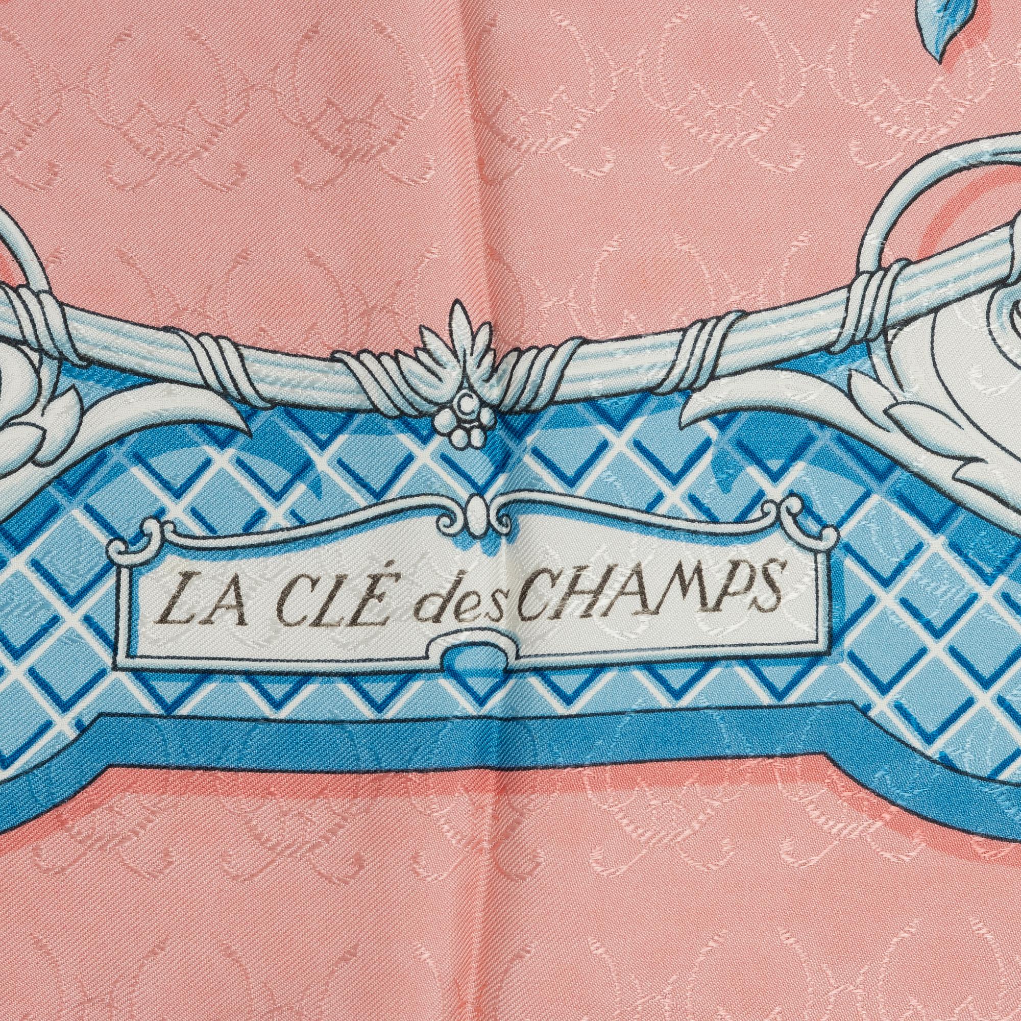 Hermès, scarf, "La Clé des Champs".