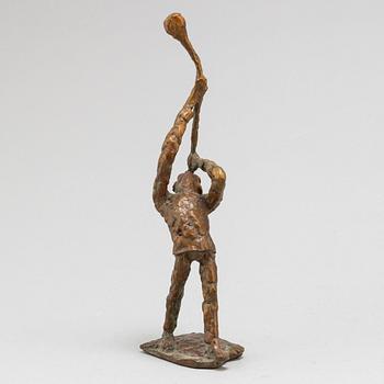 ERIK HÖGLUND, skulptur, brons, signerad.