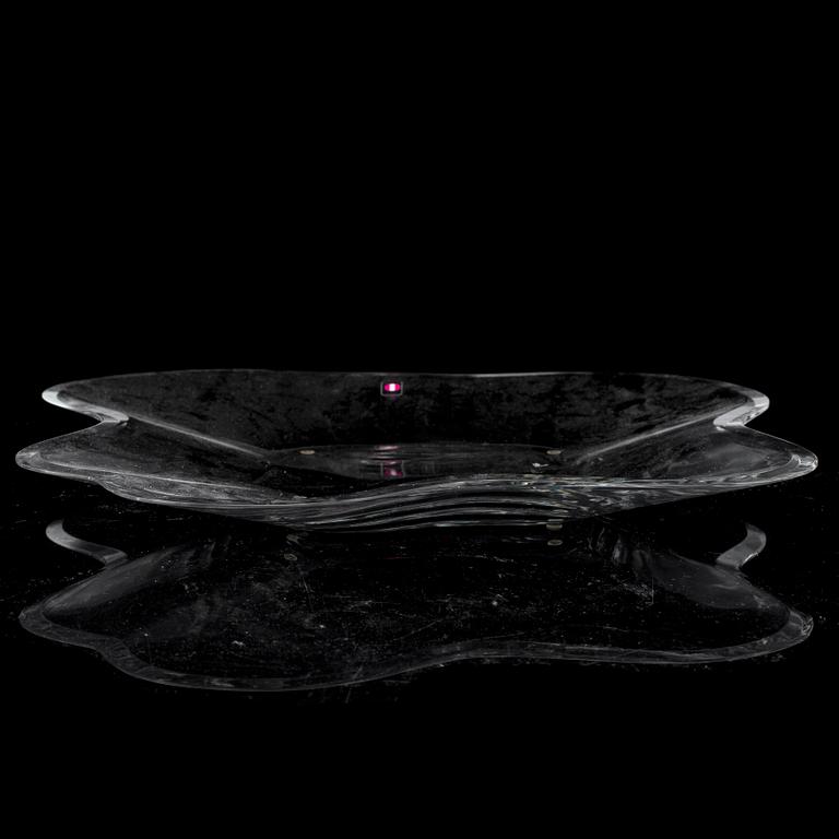 A end of the 20th century glass bowl by Alvar Aalto.