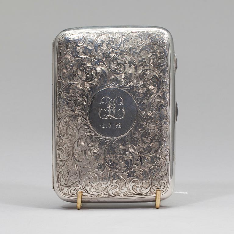CIGARRETUI, silver, England, Chester 1904.