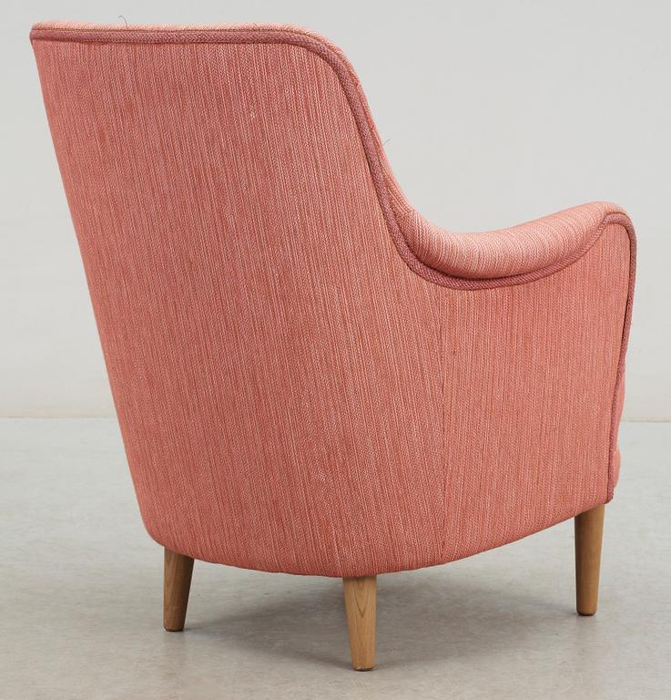 FÅTÖLJ, "Samsas", Carl Malmsten, O H Sjögrens Stoppmöbler, Tranås, 1900-talets andra hälft.