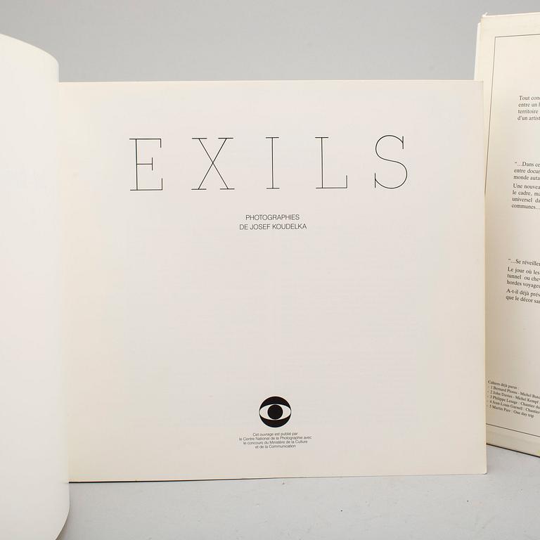 PHOTOBOOKS, 2 books by Josef Kodelka.
