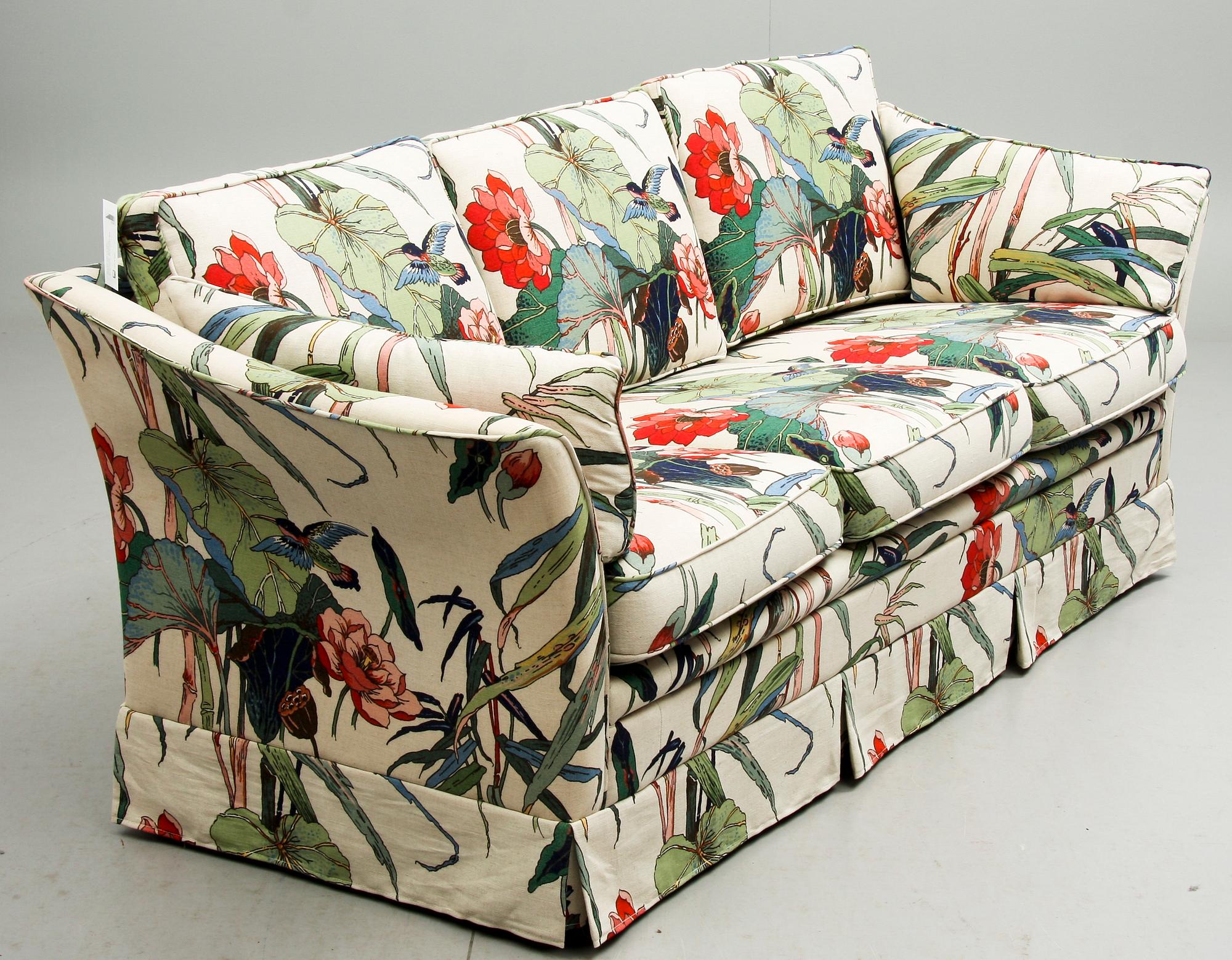 SOFFA MED KARMSTOL, Bröderna Anderssons, 1900-talets slut.