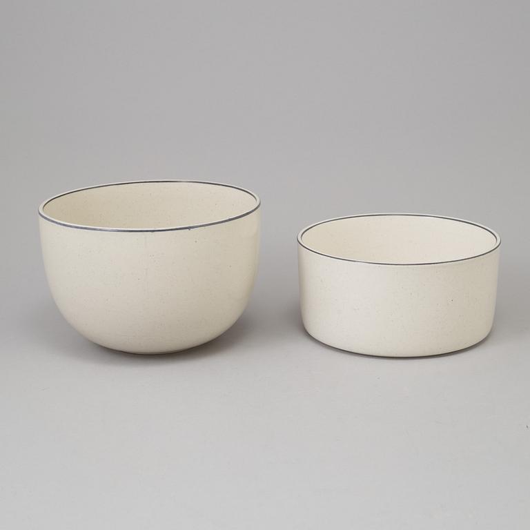 STIG LINDBERG, a 46 piece stoneware service 'Birka' from Gustavsberg.