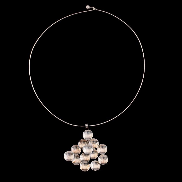 COLLIER, silver, Stigbert, Stockholm 1970. Vikt ca 22 g.