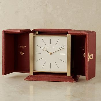 PATEK PHILIPPE, Genève, table clock, 140 x 90 x 141 mm,