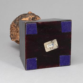 Scultpure of Buddhas head, probably Thailand, 19th Century.