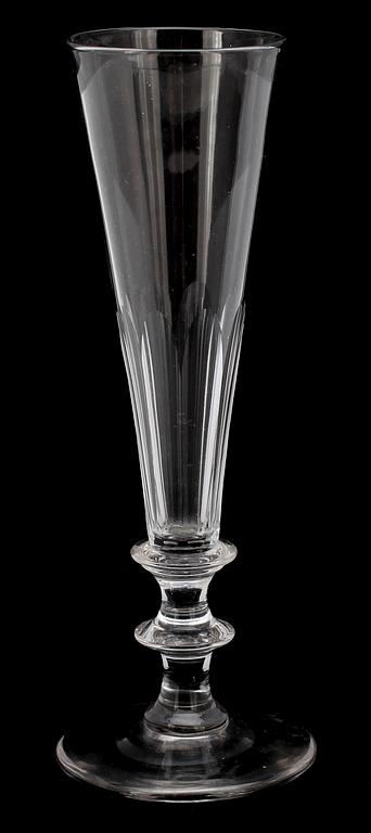 CHAMPAGNESTRUTAR, 12 st, glas, 1800-tal.