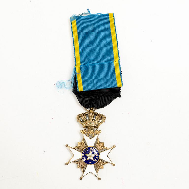 Nordstjärneorden, riddartecken, CF Carlman,