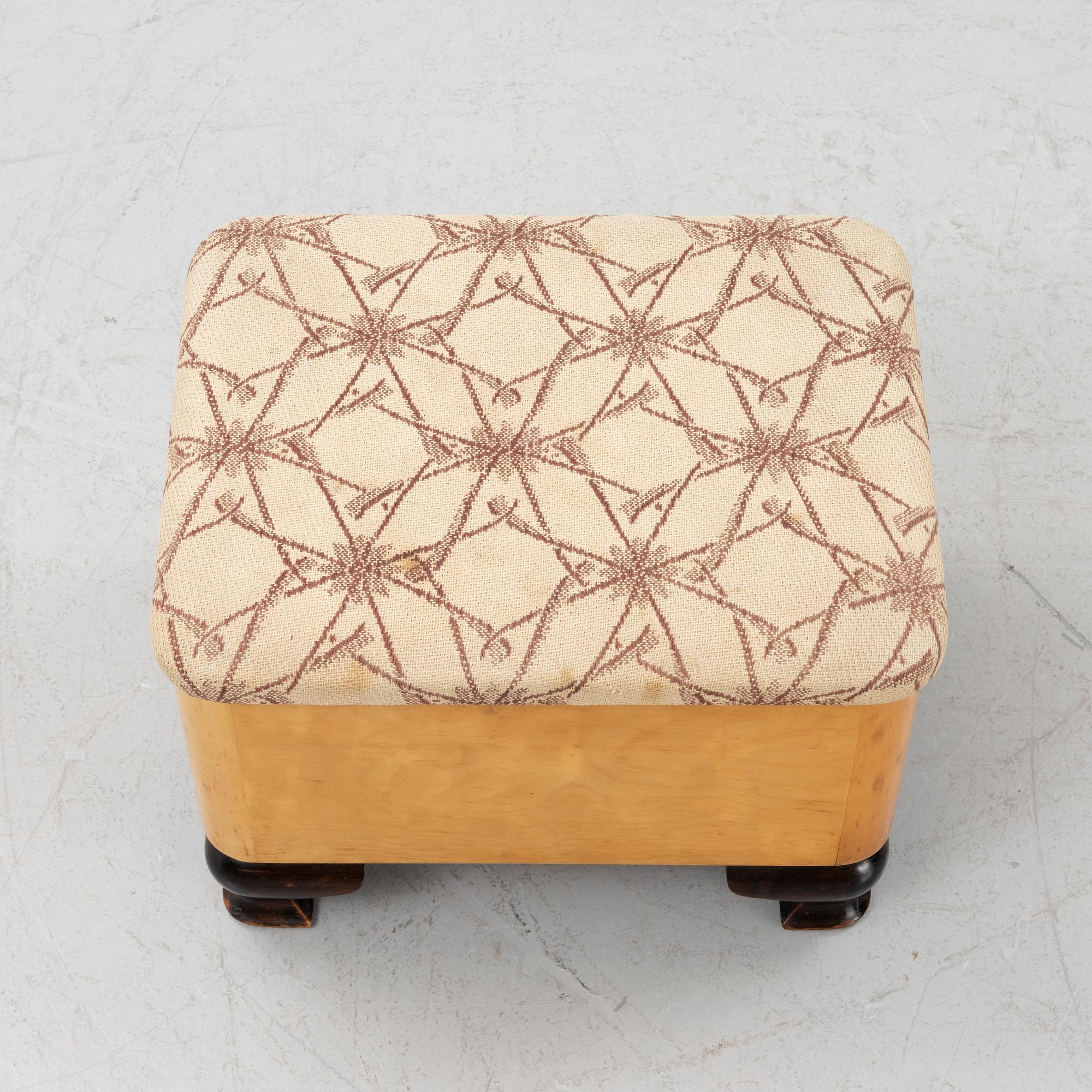 Sminkbord, pall och spegel, Art Deco,  1930-tal.
