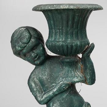 A pair of garden sculptures, late 20th century.