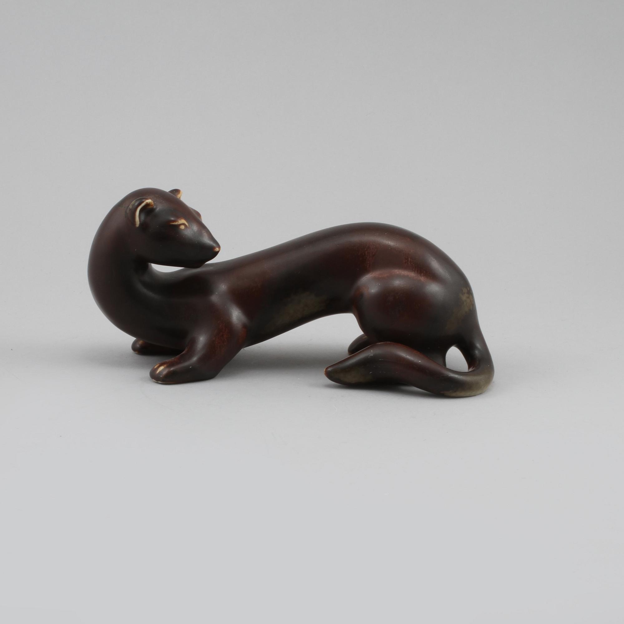 FIGURIN, stengods, Gunnar Nylund, Rörstrand, 1900-talets andra hälft.