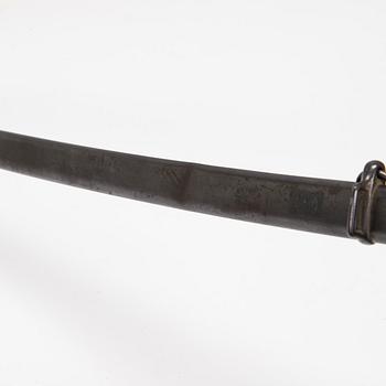 Sword, German, with scabbard, early 20th century.
